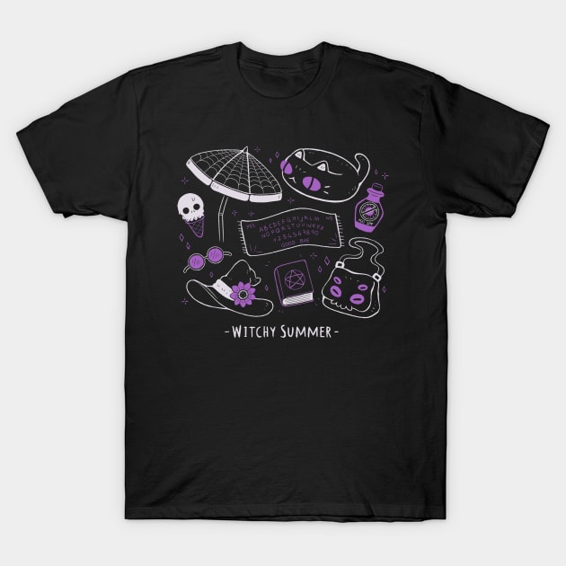 Witchy Summer T-Shirt by xMorfina